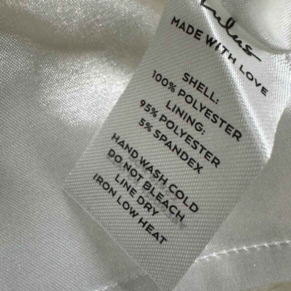 NWT Lulus Never-Ending Love White Floral Jacquard Sleeveless Mini Dress - Picture 8 of 8